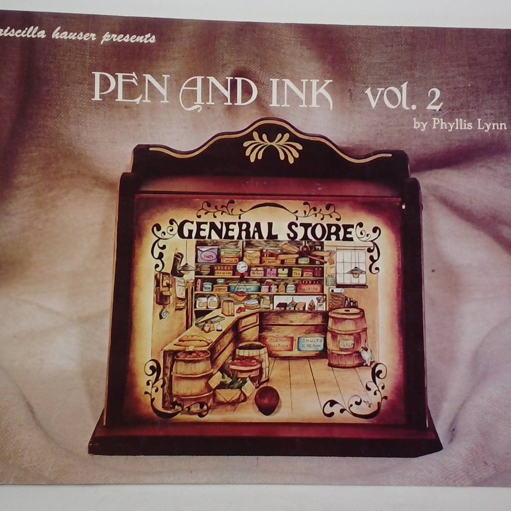 Pricilla Hauser Presents PEN and INK vol.2 by Phyllis Lynn 1978 LOT#1